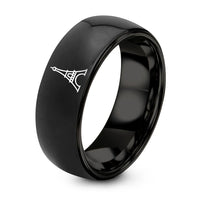 swatch color sample for Eiffel Tower Stamp ring style 01