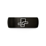 birthday present ideas sister – black tungsten lap joint wedding band