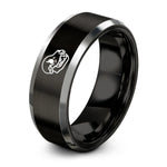 swatch color sample for Wolf Skull ring style 11