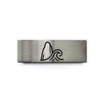 best presents under twenty – grey tungsten sea stack wave wedding band