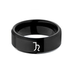 cool presents for pals – black tungsten jupiter wedding band