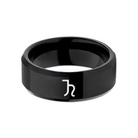 cool presents for pals – black tungsten jupiter wedding band