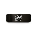 present ideas for her – black tungsten honeybee wedding band