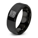 best presents for women – black tungsten dj controller ring