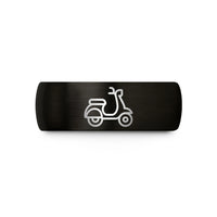 tungsten rings for her – black tungsten scooter wedding band