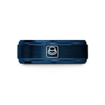 mini present packs ladies – blue tungsten push button switch wedding band