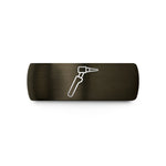 thoughtful present for her – gunmetal & black tungsten tig torch wedding band