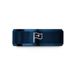 thoughtful thank you tokens – blue tungsten blue flag wedding band