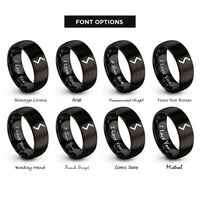 font options for inside engraving on black sol rune upright rings