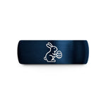 men’s tungsten comfort band – blue tungsten egg hunt silhouette wedding band
