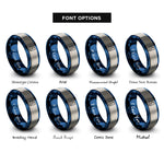font options for inside engraving on blue & gray spellbook moon rings