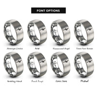 font options for inside engraving on silver straif ogham glyph rings