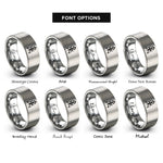 font options for inside engraving on grey strength bindrune rings