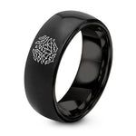 Sweet 16 Birthday Gifts for Girls – black tungsten swarm of bats ring