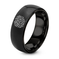Sweet 16 Birthday Gifts for Girls – black tungsten swarm of bats ring