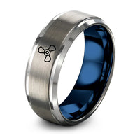 swatch color sample for 3 Blade Propeller ring style 06