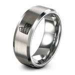 best presents for teens – silver tungsten colosseum ring