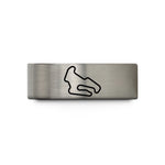 custom ring for her – blue & gray tungsten spa layout wedding band