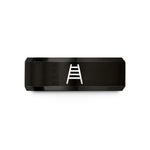 special presents for her – black tungsten ladder wedding band