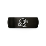 unique presents for him – black tungsten hawk wedding band
