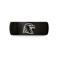 unique presents for him – black tungsten hawk wedding band