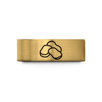engraved ring with message – gold tungsten chicken nuggets wedding band