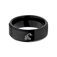 thank you present for him – black tungsten reach stacker wedding band