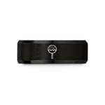 presents for close friends – black & gold tungsten cake pop wedding band