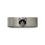 tungsten present ring men – grey tungsten tuxedo cat icon wedding band