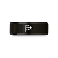 special thanks keepsake box – black tungsten marker flag wedding band