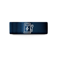 best friend present ideas – blue tungsten charging station wedding band