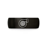 best friend present ideas – black tungsten turbocharger wedding band