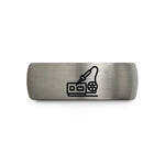 unique tungsten rings men – silver tungsten soldering station wedding band