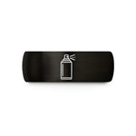 presents showing love thanks – black tungsten spray adhesive can wedding band