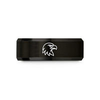 him tungsten wedding bands – black tungsten eagle wedding band
