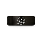 comfort fit metal rings – black & rose gold tungsten holland lop wedding band