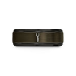 black tungsten rings him – gunmetal & black tungsten grill fork wedding band