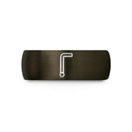 men's comfort-fit tungsten ring – gunmetal & black tungsten allen key hex wedding band