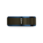 men's tungsten engagement ring – gunmetal & blue tungsten pipette tips wedding band