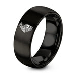 swatch color sample for Skull Raven ring style 03