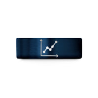 women brushed finish ring – blue tungsten scatter plot wedding band