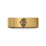 comfort fit tungsten ring – gold tungsten grape cluster wedding band