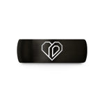 black tungsten rings him – black tungsten binary heart wedding band