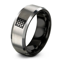 swatch color sample for Diagonal Lattice ring style 12