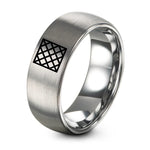 swatch color sample for Diagonal Lattice ring style 04