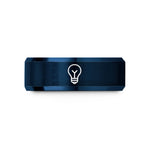 men's wedding band tungsten – blue tungsten light bulb wedding band
