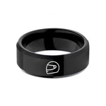tungsten couples wedding bands – black tungsten full face helmet wedding band