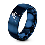 swatch color sample for Ship Route Dashes ring style 01