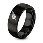 swatch color sample for Silver Fern ring style 03