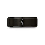 mens tungsten carbide ring – black tungsten rca plug wedding band